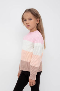 КВ 30136/ш/розовый беж,светлая астра джемпер для дев