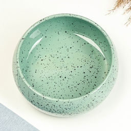 Судок для запекания Борисовская керамика «Гармония», 900 мл, 16.5×6.5 см, зелёный