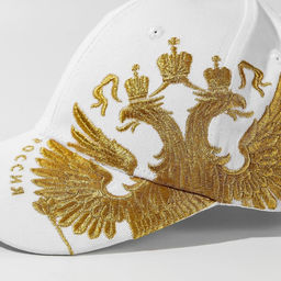 Кепка «Россия», белая, р-р56