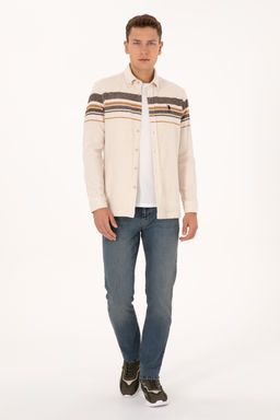 Erkek Krem Uzun Kollu G_mlek - U.s. polo assn фото 11