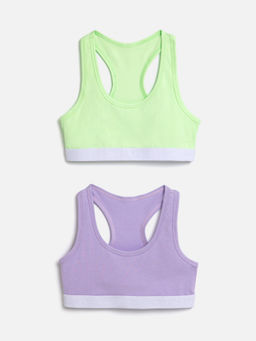 ACOOLA / Бюстгальтер спортивный для девочек 2 шт. Filkot ассорти
