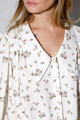 Блуза Pirs 5242 молочный фото 4