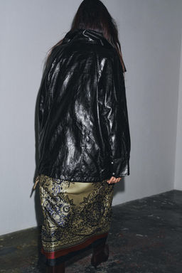 SHINY ZW COLLECTION JACKET - Zara фото 5