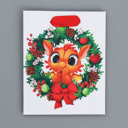 Пакет ламинированный вертикальный Дракоша, S 12 15 5.5 см - Дарите счастье фото 8