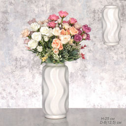 Ваза 25 см / FLK-79 /уп 24/А