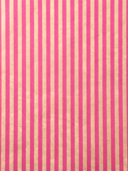 Бумага упаковочная крафт «Полосы розовые», 0.68×10±5% м, 60 г