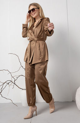 Брюки AMORI 5204 шоколад  фото 4