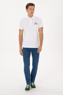 Erkek Beyaz Ti__rt - U.s. polo assn фото 4