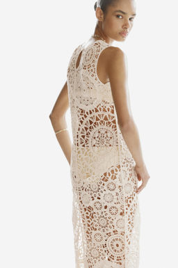 Vestido de algod?n efecto crochet - H&m фото 6