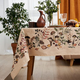 Скатерть «Этель» Nature forest 146×180 см, 100% хлопок, репс 210 г/м²