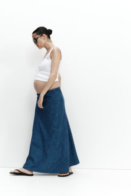 MAMA Falda lencera de sat?n - H&m фото 9