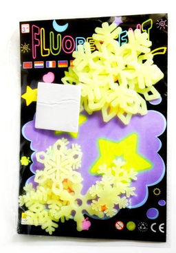 Набор светонакопителей "Снежинки", 12 шт 9046166