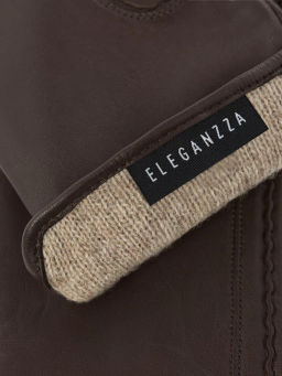 Перчатки женские ш+каш. HP09301-sh coffee - Eleganzza фото 3
