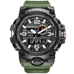 Часы наручные Smael электронные SM8035army-green