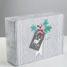 Коробка складная Тепла и уюта, 30.7 22 9.5 см - Дарите счастье фото 2