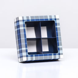 Цена за 2 шт. Коробка для 4 конфеты, «Мужской» 12.6×12.6×3.5 см