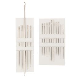 Иглы для шитья ручные Gamma NIR-41 набор Портной для ручного шитья 15 шт. в конверте