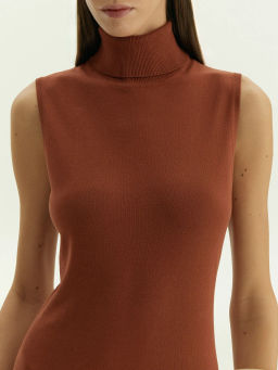 Платье без рукавов, PL1737/clarity - Emka фото 5