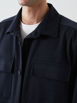 Regular Fit Uzun Kollu Erkek G?mlek Ceket