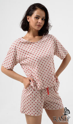 Пижама "Сердечко" Цвет:как на фото