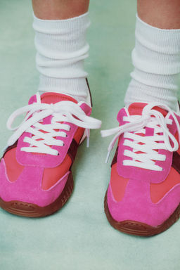 CONTRAST TRAINERS - Zara фото 8