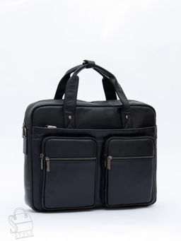 Портфель мужской кожаный 815XXL black Fuzhiniao