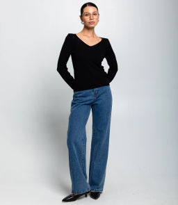 Джемпер #КТ978 (1), чёрный - Dommod фото 4