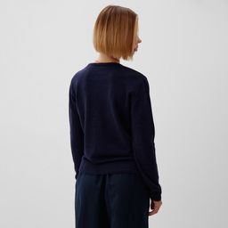 Джемпер женский MINAKU: Knitwear collection, синий, размер 42-44