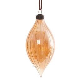 Украшение новогоднее "Капля", L7 W7 H15 см