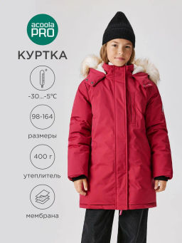 ACOOLA / Пальто детское для девочек Ida фуксия