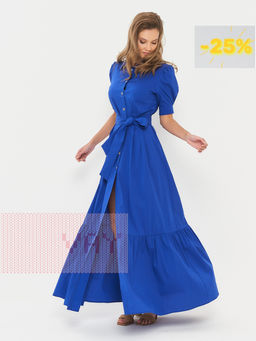 Платье женское 5221-3712. БХ21 королевский синий