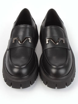 01-C1808-1 BLACK Ботинки демисезонные женские (натуральная кожа) - Фабричный китай фото 9