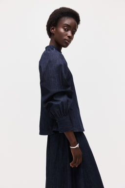 Blusa denim de algod?n - H&m фото 4