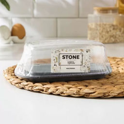 Цена за 2 шт. Масленка STONE темный камень SE145112026,,