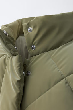 RUBBERISED PUFFER JACKET - Zara фото 5