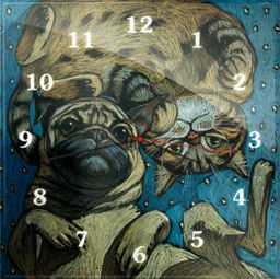 "Инь и Янь" Часы