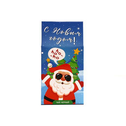 Цена за 2 шт. Чай черный подарочный новогодний С Новым годом, 50 г - Фабрика счастья фото 6