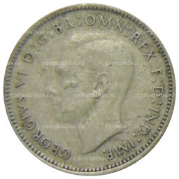 6 пенсов 1946 года Австралия