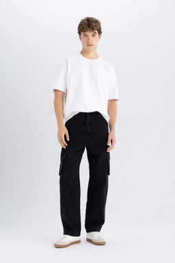 Широкие джинсовые брюки Baggy Fit - Defacto фото 2