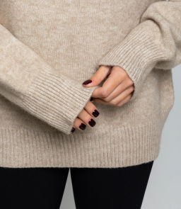 Свитер #КТ2587 (1), светло-бежевый - Dommod фото 5