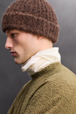 TEXTURED WOOL BLEND SWEATSHIRT - Zara фото 6