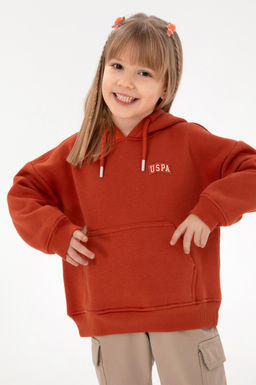 K_z _ocuk Kiremit Basic Sweatshirt