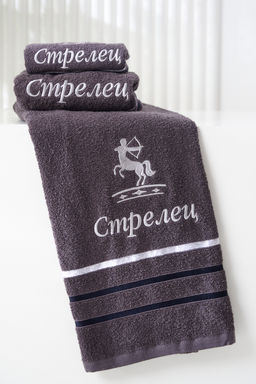 14418/10 Знаки зодиака полотенце махровое плотность 350гр