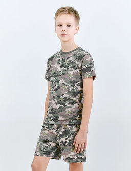 Комплект детский ЗАРНИЦА ЛЕТО с шортами цв.КМФ STAR