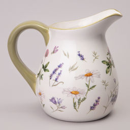 КУВШИН AGNESS FLOWER STORY 18*13*16,5 СМ 1150 МЛ  фото 3