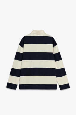 STRIPED POLO SHIRT - Zara фото 6
