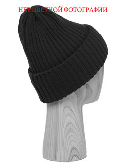 Шапка жен. шерсть+акр LB-A53053 black