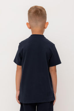 Crockid _ КР 302405-1/индиго к534 фуфайка (футболка) для мал  фото 5