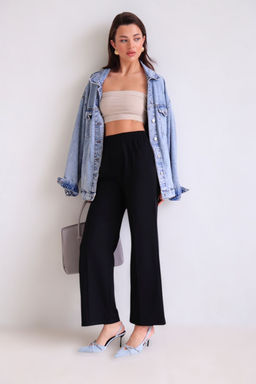 Брюки базовые чёрные - Martichelli фото 47