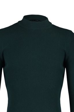 TRENDYOL MAN Ekru Slim Fit Pamuklu Yar?m Bal?kc? Yaka Fitilli Orgu Kazak TMNAW21KZ0568 - Trendyolmilla фото 8